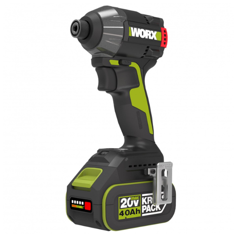 Máy bắn vít pin 20V, 230Nm Worx WU290D.15.2B (1 pin 5Ah + 1 sạc 2Ah)