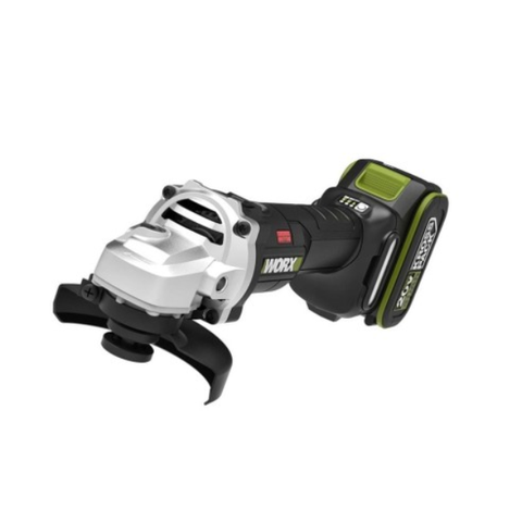 Máy mài góc 100mm pin 20V, 3 tốc độ Worx WU806.14.6 (1 pin 4.0Ah, 1 sạc 6Ah)