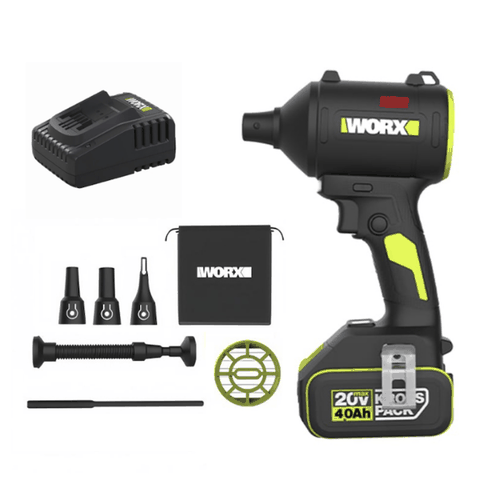 Máy thổi bụi phản lực dùng pin 20V Worx WU093