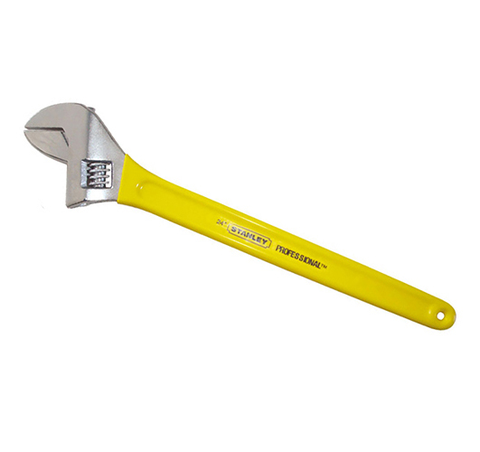 Mỏ lết cán vàng bọc nhựa 450MM và 610MM Stanley 87-796-S, 97-797-S