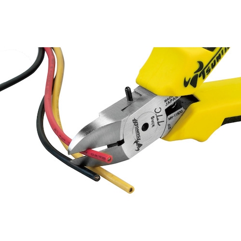 Kìm cắt dây điện mini dài 115mm Nhật Bản Tsunoda MN-115DG