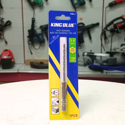 Mũi khoan tường không tắc kê Kingblue KBLJ-03x100