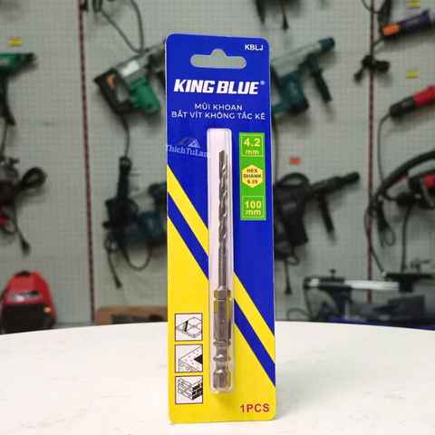 Mũi khoan tường không tắc kê Kingblue KBLJ-04.2x100
