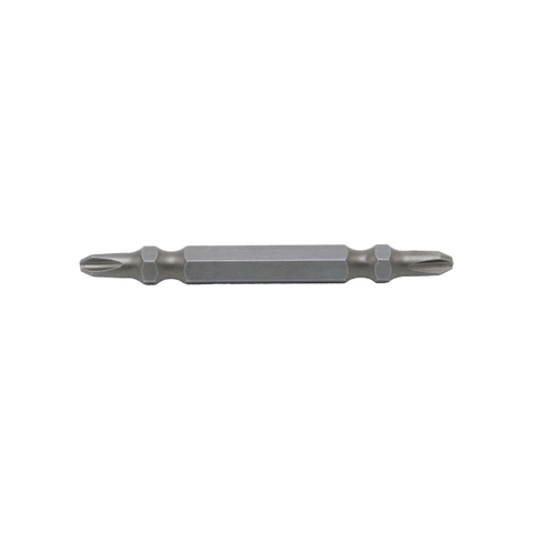 Mũi vít bake 2 đầu (4.5mm) bằng thép S2 PH2PH2x65mm (vỉ 10 cái) Brosco BR2PH2C45065
