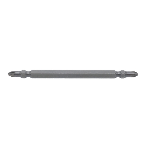 Mũi vít bake 2 đầu (5mm) bằng thép S2 PH2PH2 x 110mm (vỉ 10 cái) Brosco BR2PH2C50110