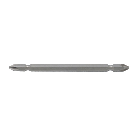 Mũi vít bake 2 đầu (6.35mm) bằng thép S2 PH2PH2 x 110mm (vỉ 10 cái) Brosco BR2PH2C635110