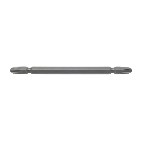 Mũi vít bake 2 đầu (6.35mm) bằng thép S2 PH3PH3 x 110mm (vỉ 10 cái) Brosco BR2PH3C635110