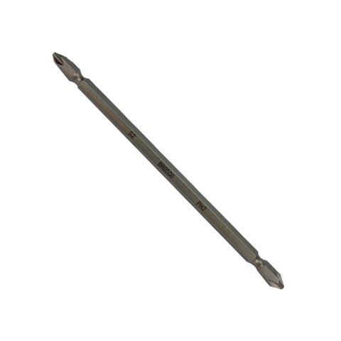 Mũi vít bake 2 đầubằng thép S2 PH2PH2x150mm (vỉ 10 cái) Brosco BR2PH2C635150