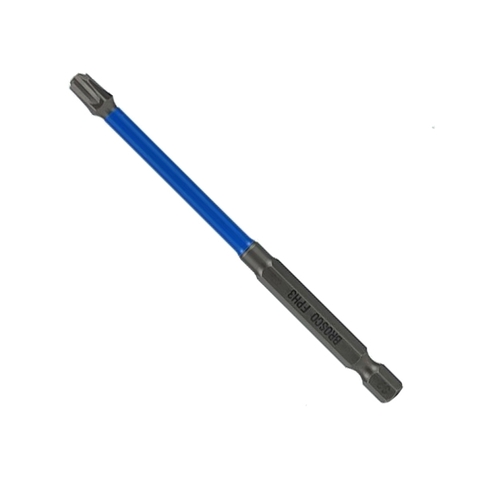 Mũi vít vặn ốc CB FPH3 x 110mm bằng thép S2 (vỉ 10 cái) Brosco BRE70FPH3110