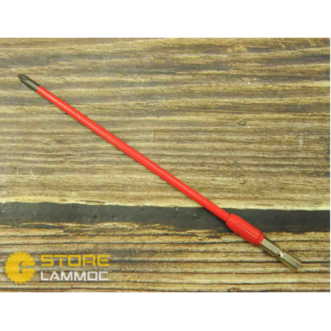 Mũi bắn vít 4 cạnh PH1 dài 200mm 1 đầu mã Anex  ACMD-1200