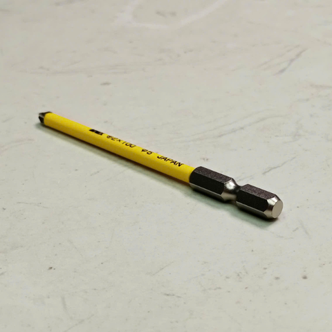 Mũi bắn vít chống đoản mạch bake 4 cạnh PH2 dài 100mm Anex ASP1-2100