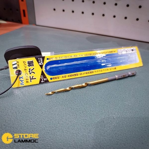 Mũi khoan mồi thép HSS (Phủ Titan) Star-M STARM75HT-050