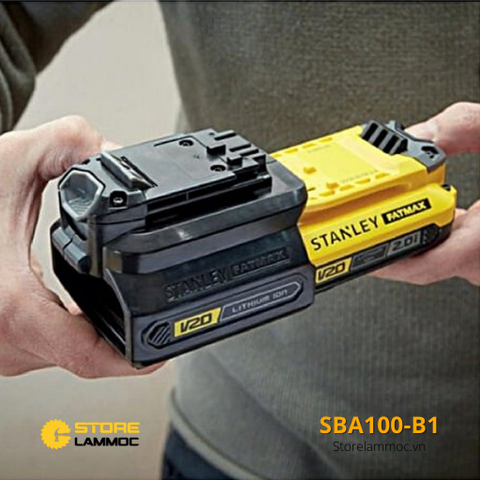 Đế chuyển pin 20V sang 18v Stanley SBA100-B1
