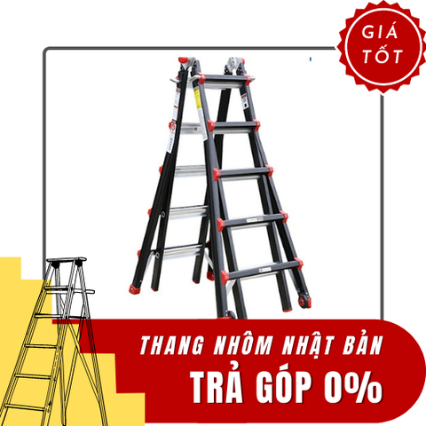 Thang nhôm chữ M gấp đa năng NIKAWA NKB-46