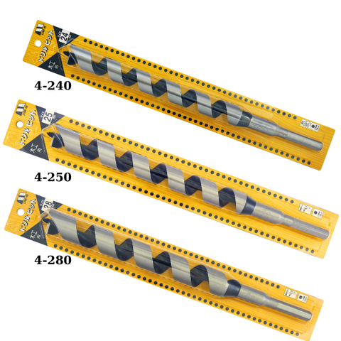 Mũi khoan gỗ cho máy khoan động lực Star-M No.4 size 24, 25, 28mm