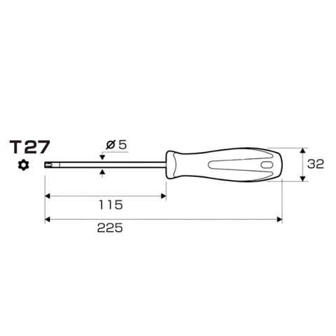No.6300 T27x115