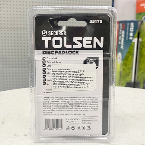 Ổ khóa tròn 70mm Tolsen 55175