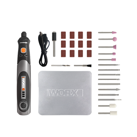Máy mài khuôn mini pin 4V, 20W Worx WX750