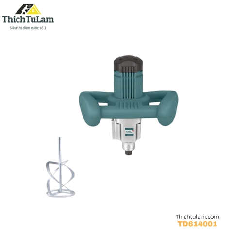 Máy khoan trộn sơn 1400w Total TD614001