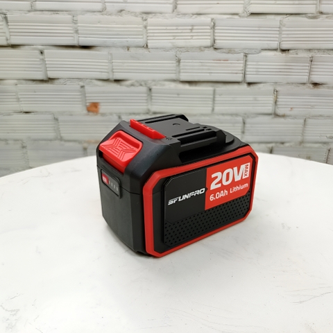 Pin 20V 6.0Ah chân phổ thông M21 Sfunpro S20Li-60A