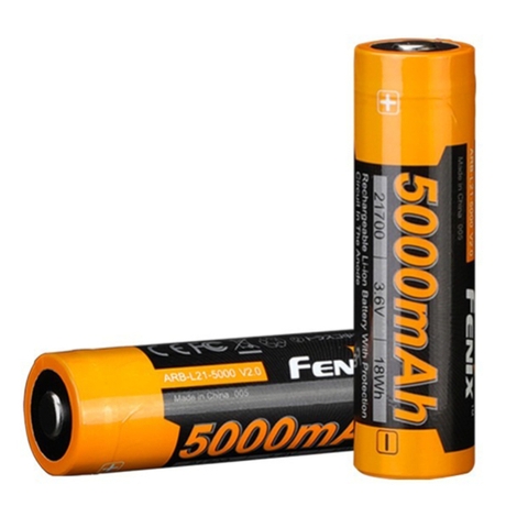 Pin sạc 21700  V2.0 dung lượng 5000 mAh Fenix FN-ARB-L21-5000V2