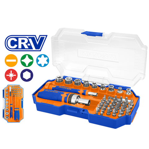 Bộ 43 chi tiết bắn vít Wadfow WSS8B43