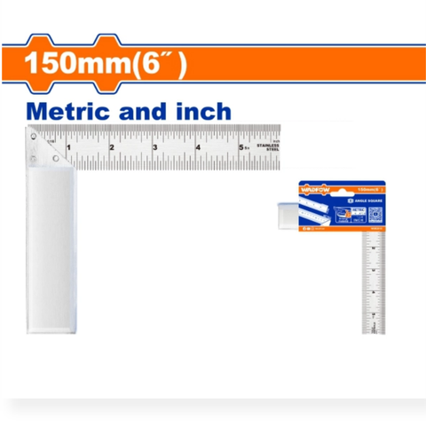 Thước ke vuông 150mm Wadfow WSR2915