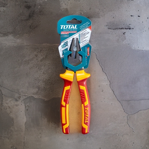 Kìm răng cách điện 8inch/200mm Total THTIP2181