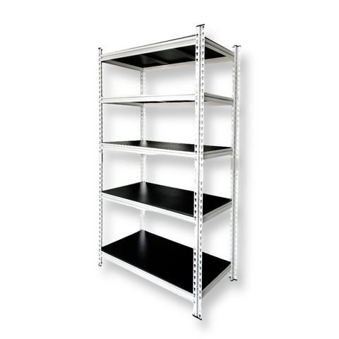 Kệ théo đa năng 5 tầng 122cm màu trắng đen CSPS VNSV122A5BB2-TĐ
