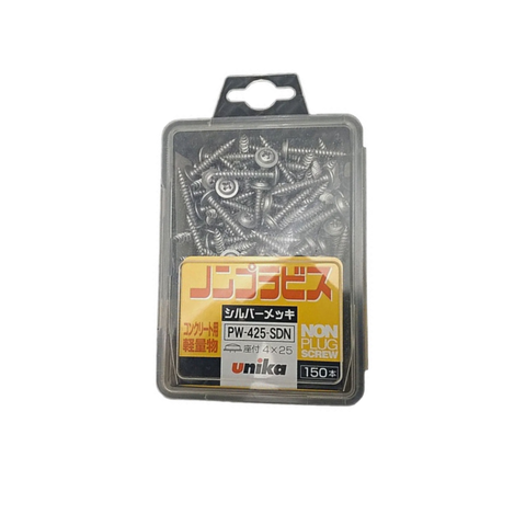 Vít không tắc kê Unika đầu nón vành đường kính 4mm Dòng PW