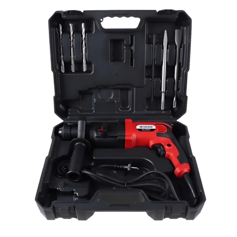 Máy khoan bê tông 800W màu đỏ Kyocera ED-2600R