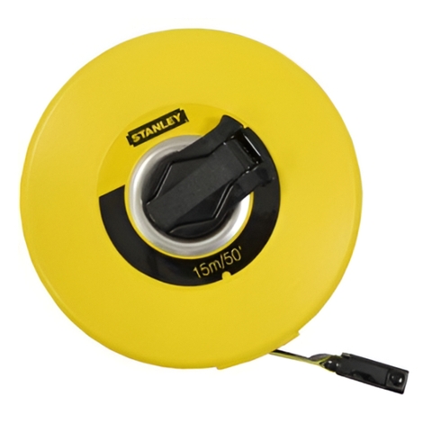 Thước kéo (cuộn) 15m, 30m và 50m Stanley STHT34260-8, STHT34297-8, STHT34298-8 15m, 30m, 50m sợi thủy tinh