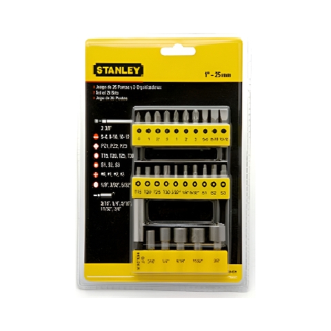 Bộ đầu vít 29 chi tiết Stanley 68-071-23