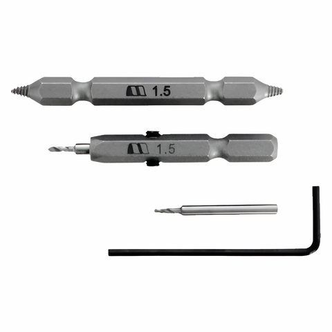 Bộ mũi khoan mở vít tòe đầu M2.5-M5 (1.5mm, 2mm) Star-M No.5050