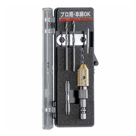 Bộ kẹp mũi khoan siêu nhỏ 0.1-3.2mm Anex No.99