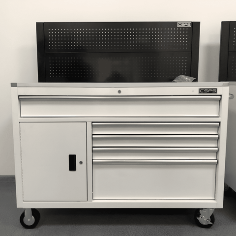 Tủ dụng cụ 132cm - 05 hộc kéo màu trắng CSPS VNTC13205BJ3M