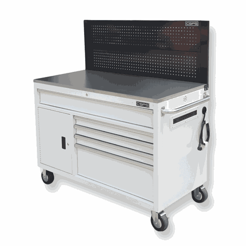 Tủ dụng cụ 132cm - 05 hộc kéo màu trắng CSPS VNTC13205BJ3M