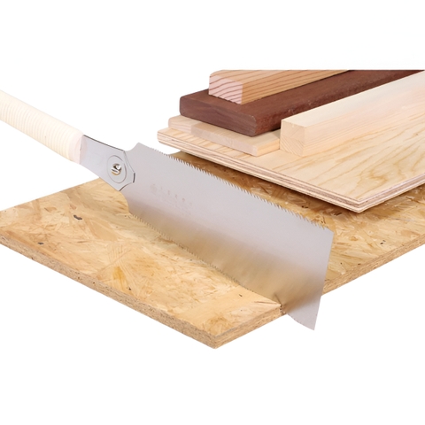 Cưa cầm tay hai lưỡi, hiệu cán nhựa xanh Gyokucho RZ605