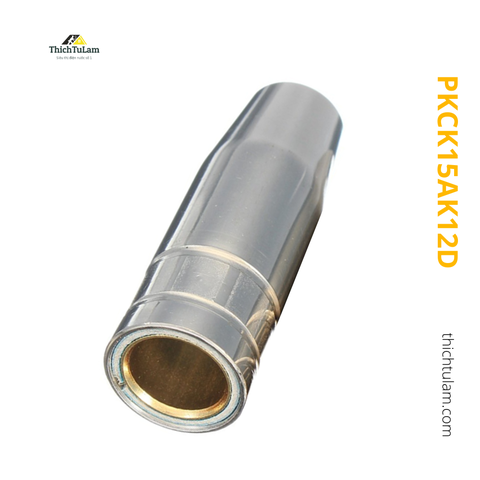 Chụp khí mỏ hàn 15AK, đồng trắng Protech PKCK15AK12D