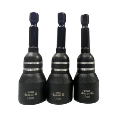 Đầu bắn tôn 14mm mới có nam châm, kiểu dài Kingblue ST14G