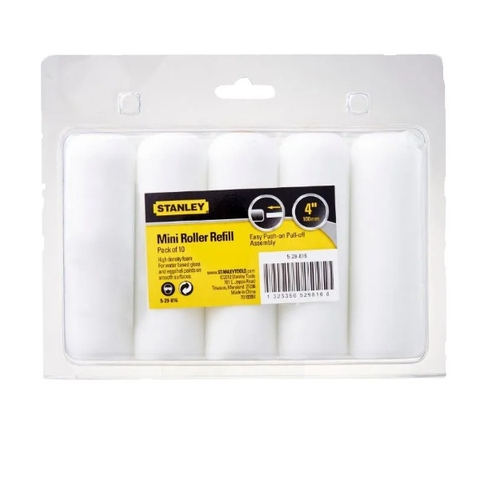 Bông cán sơn 4inch bộ 10 cái Stanley STHT29094-8MF
