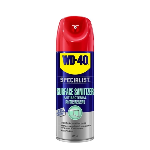 Dung dịch khử trùng bề mặt 360ml (Spec Surface sanitizer) WD-40 350160/35016