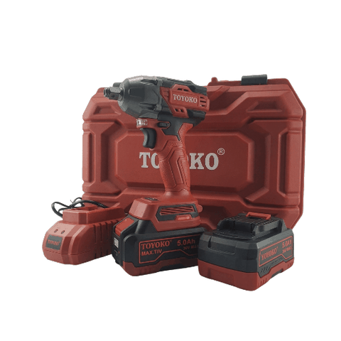 Máy bắn bu lông pin đầu 2 trong 1 lực 380Nm Toyoko T380G