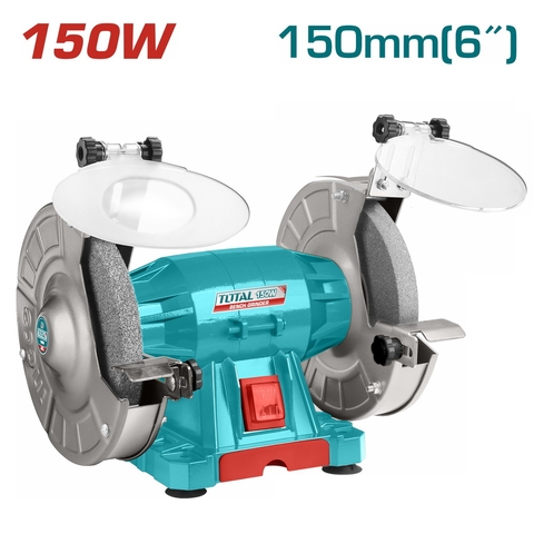 Máy mài để bàn 2 đá 150W Total TBG15015