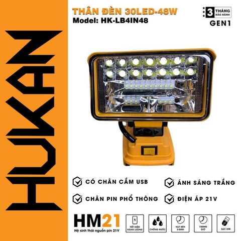 Thân đèn led 48W Hukan HK-LB4IN48
