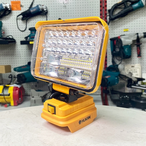 Thân đèn pha pin 21v 48 Led 70W Hukan HK-LB5IN70W