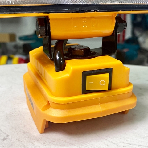 Thân đèn pha pin 21v 48 Led 70W Hukan HK-LB5IN70W