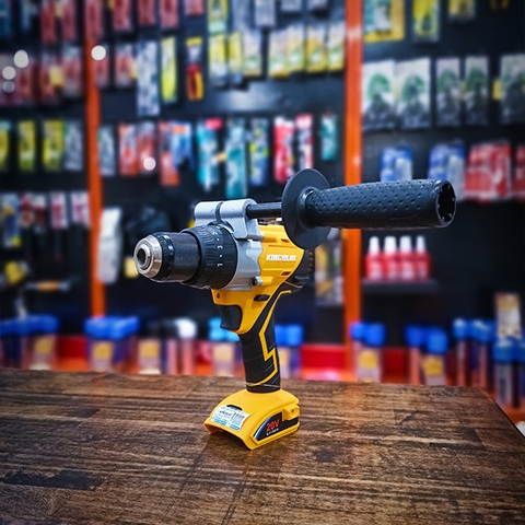 Thân máy khoan búa 18V Kingblue KD18QE (Chân pin Dewalt)