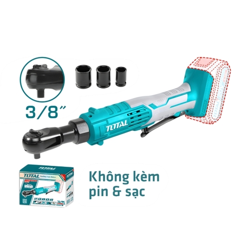 Thân máy bắn bu lông góc dùng pin Lithium 20V 65Nm Total TDRLI2060151