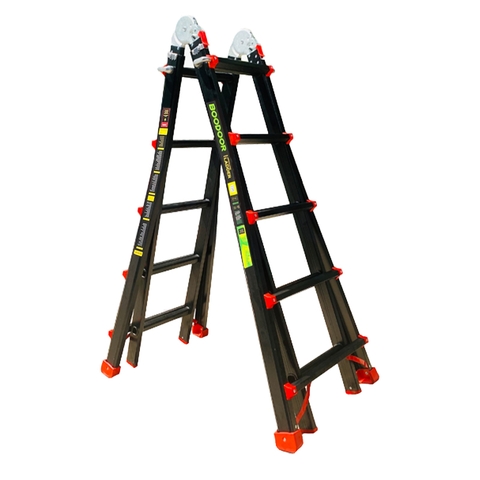 Thang nhôm rút lồng Boodoor RS25 (nhôm dày 2.4ly)